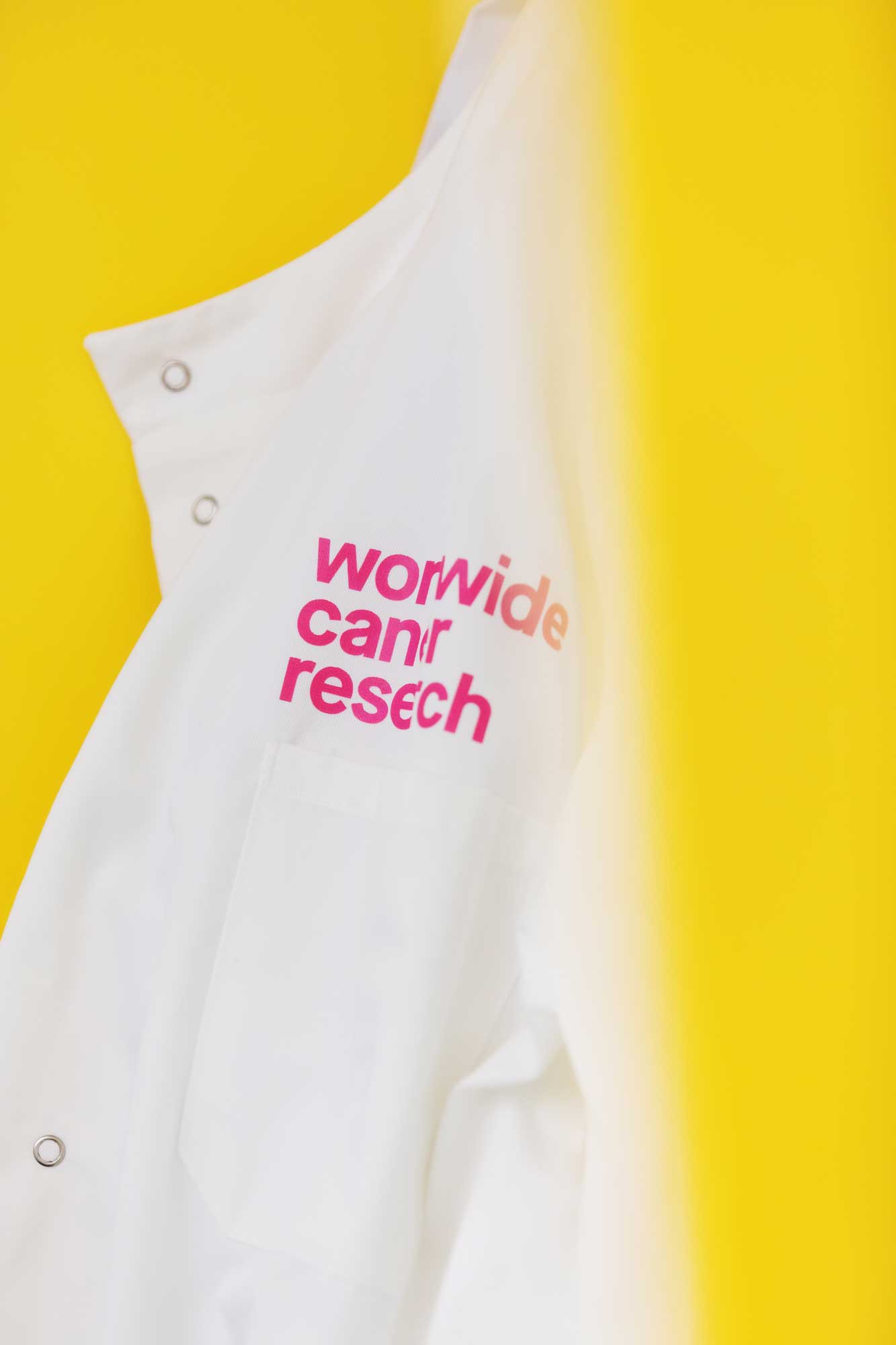 Worldwide Cancer Research lab coat
