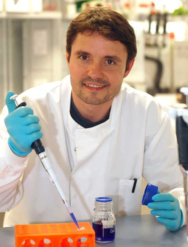 Mark Cragg In Lab