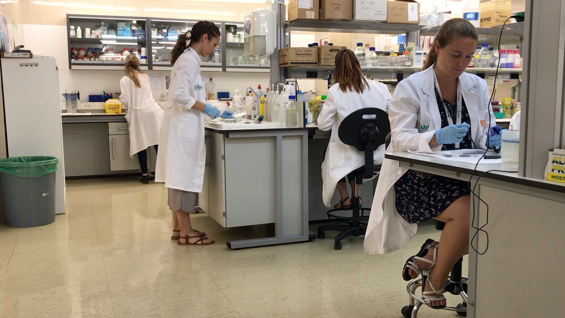 Dr Patricia Sancho In The Lab